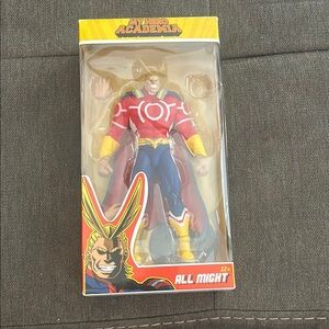 My Hero Academia All Might Action Figure - Red, Blue, Yellow